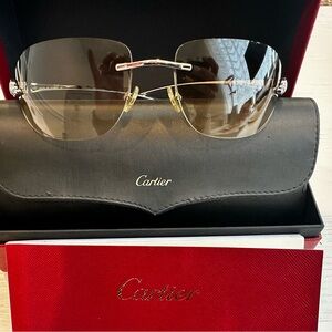 Stylish Rimless Sunglasses